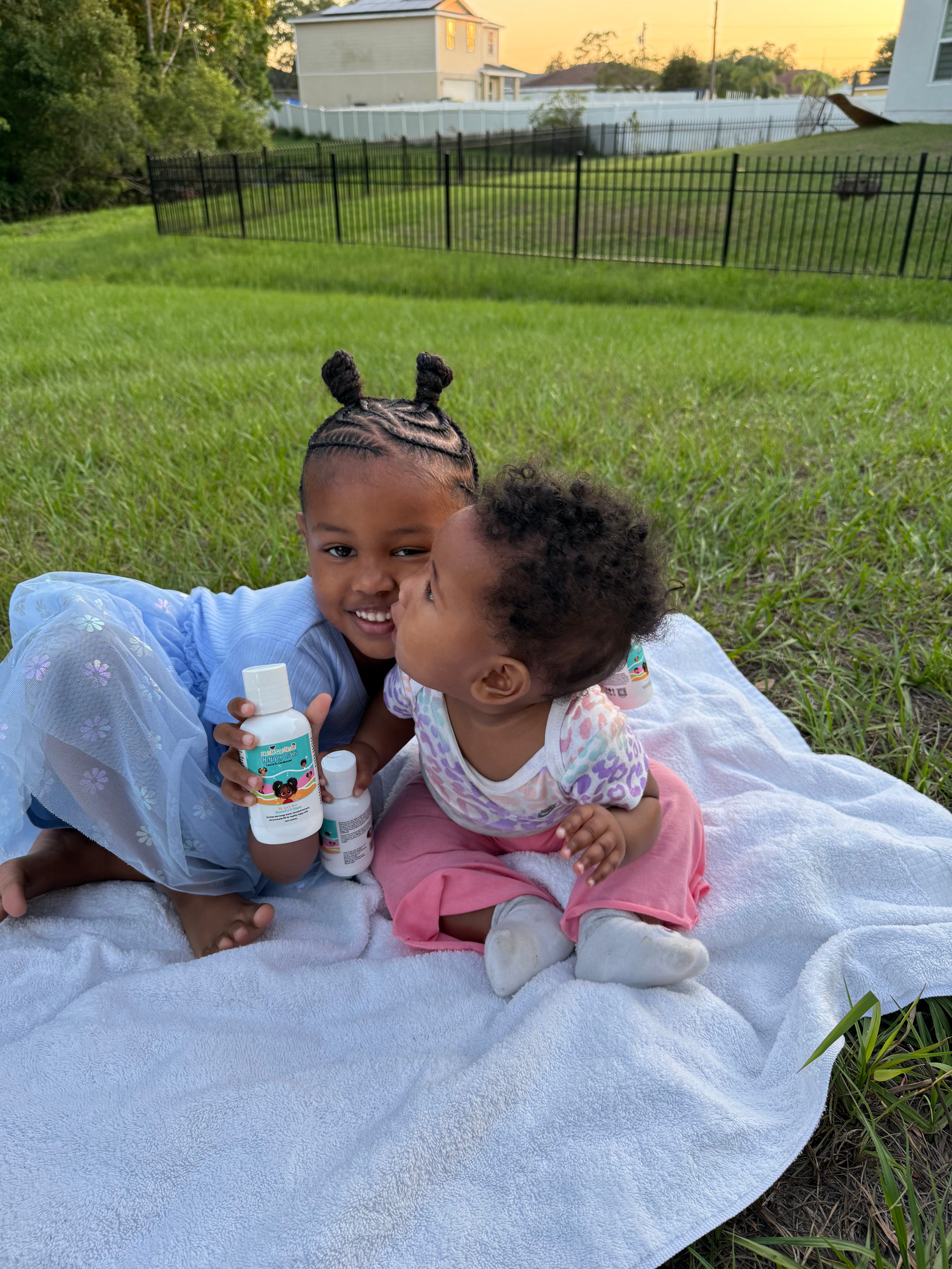 Soft curls & smell sweet